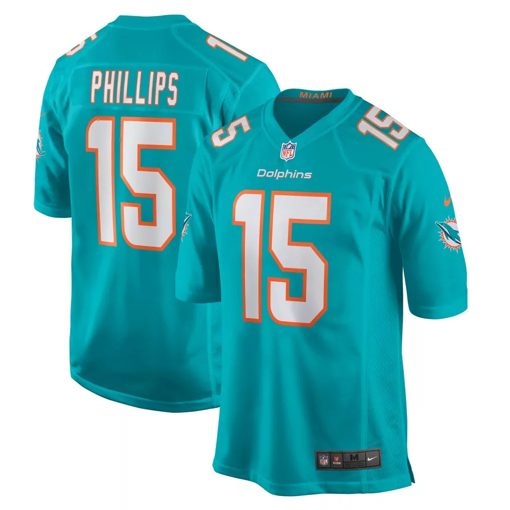 ifeatu melifonwu miami dolphins nike women s team game jersey aqua