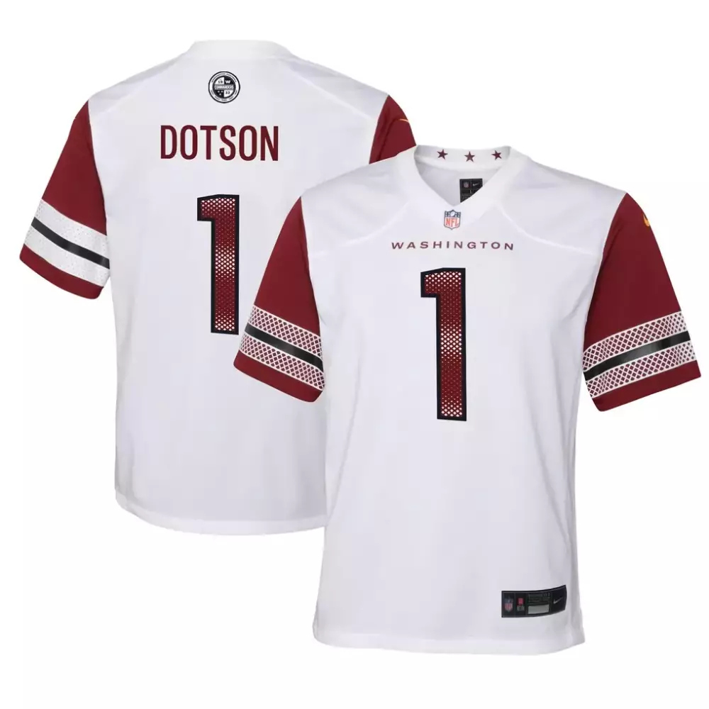 Jahan Dotson Washington Commanders Nike Youth Game Jersey | Burgundy Stitched Edition | Fan Gear for Youth