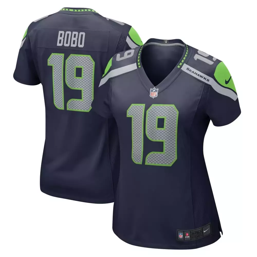 Jake Bobo Seattle Seahawks College Navy Game Jersey | Trendy Fan Gear for Men, Women & Youth
