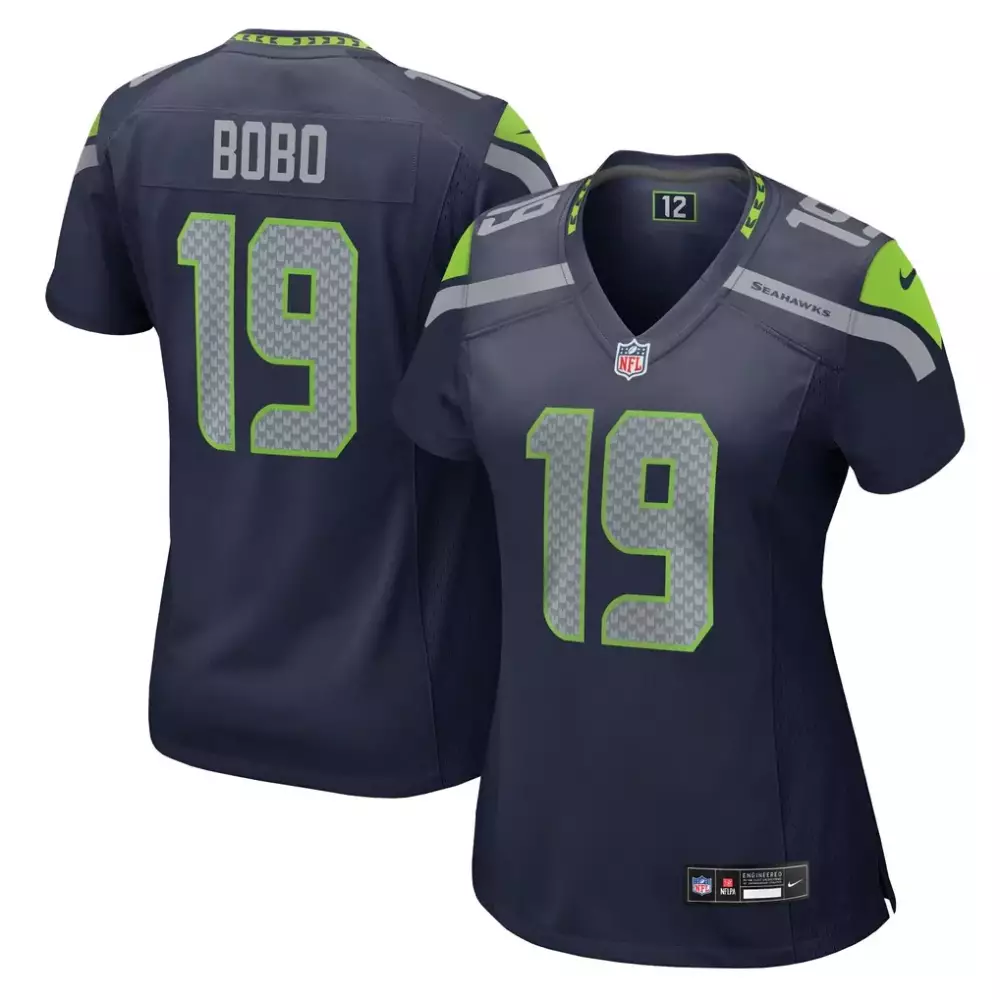 Jake Bobo Seattle Seahawks College Navy Game Jersey | Trendy Fan Gear for Men, Women & Youth