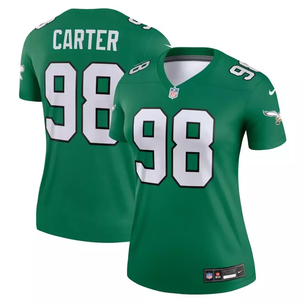 Jalen Carter Philadelphia Eagles Nike Legend Player Performance Top | Kelly Green | Game Day Outfit | For Men, Women & Youth