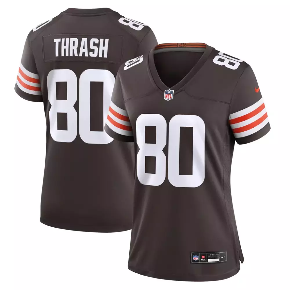 Jaidon Brown 32 Men's White Vapor Jersey | Cleveland Browns 2023 Home Edition | All Stitched Fan Gear | For Men, Women & Youth