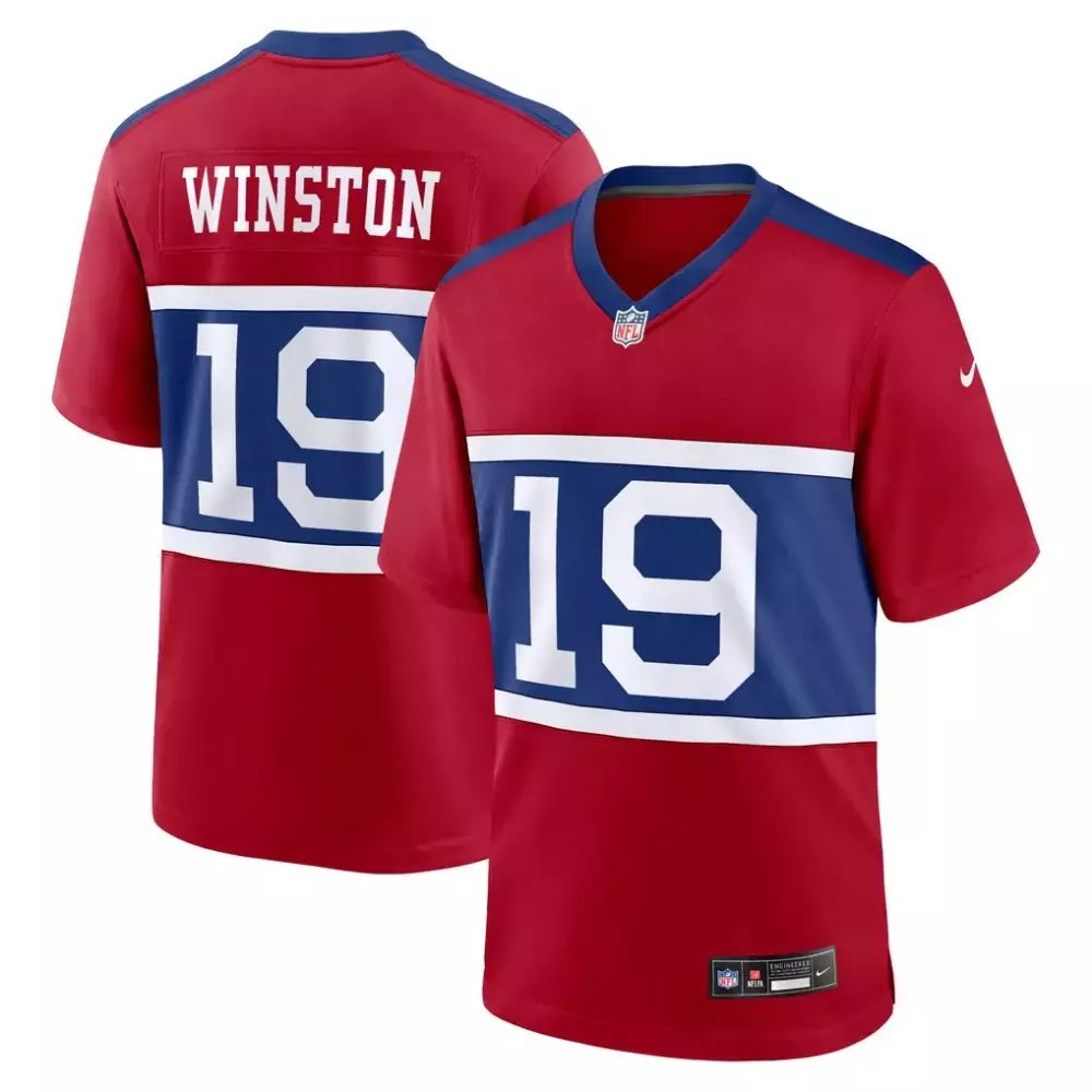 jameis winston new york giants nike alternate 2 game jersey royal