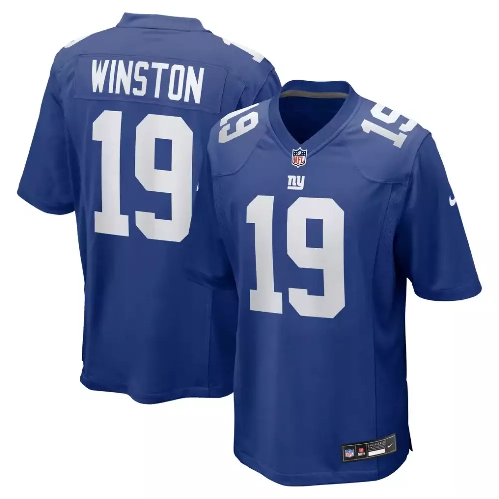 jameis winston new york giants nike alternate 2 game jersey royal