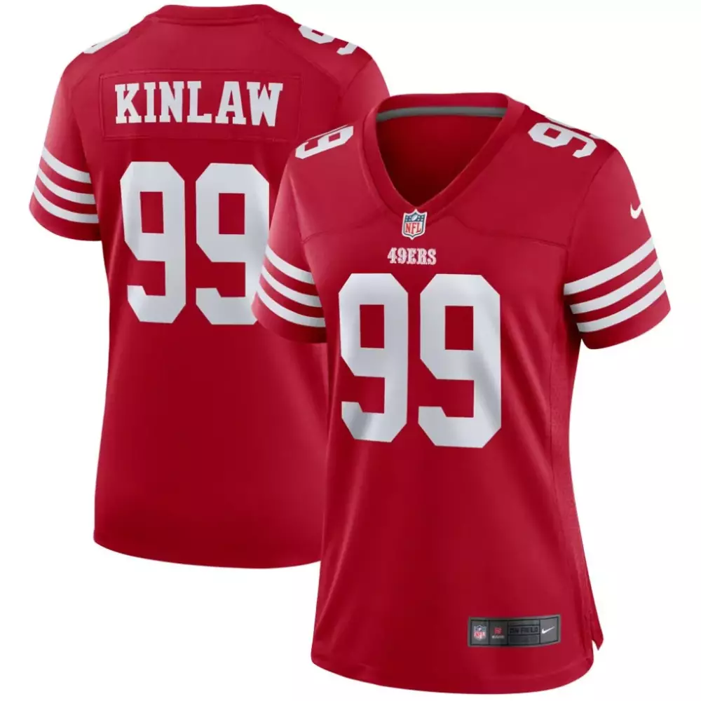 Jason Pinnock San Francisco 49ers Scarlet Team Game Jersey | Trendy Fan Gear for Men, Women & Youth | Perfect for Game Day