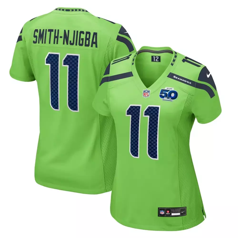 Jaxon Smith-Njigba Seattle Seahawks Nike Vapor Limited Jersey | Navy | Exclusive Fan Gear for Men, Women & Youth