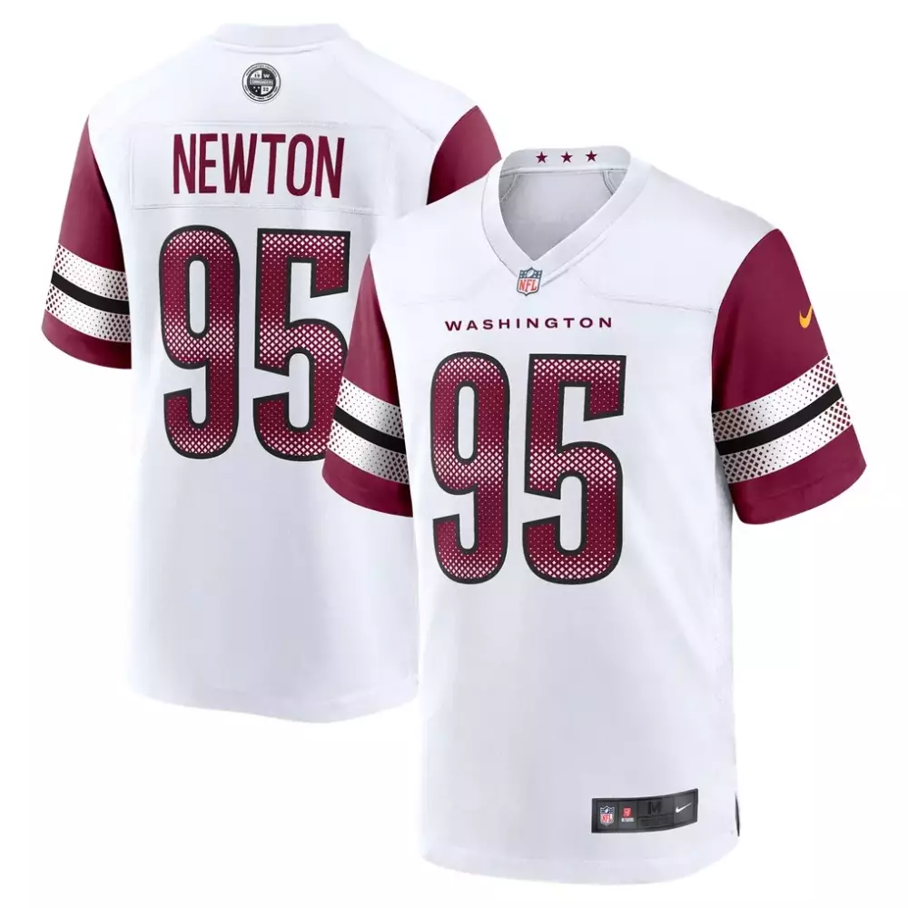 Jer Zhan Newton Washington Commanders Nike Game Jersey | White | For Men, Women & Youth