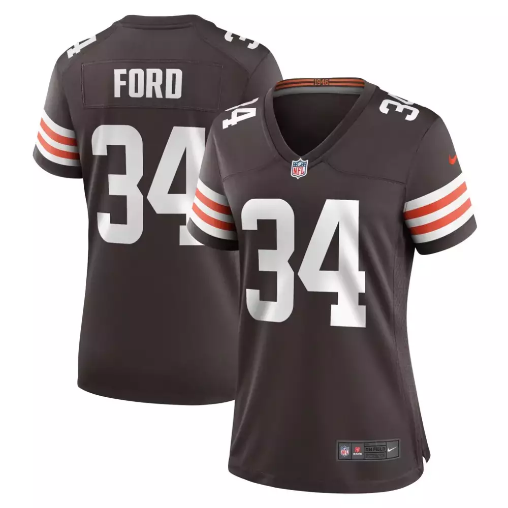 Jerome Baker Cleveland Browns Nike Women's Team Game Jersey | Stylish Brown Fan Gear | Perfect for Game Day | For Men, Women & Youth