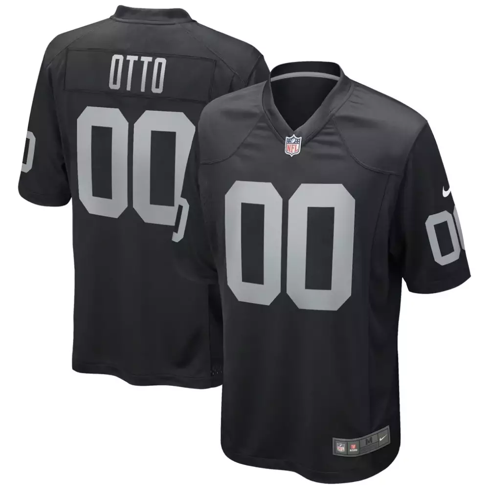 Jim Otto Las Vegas Raiders Nike Game Retired Player Jersey | Black | Limited Edition Fan Gear for Men, Women & Youth