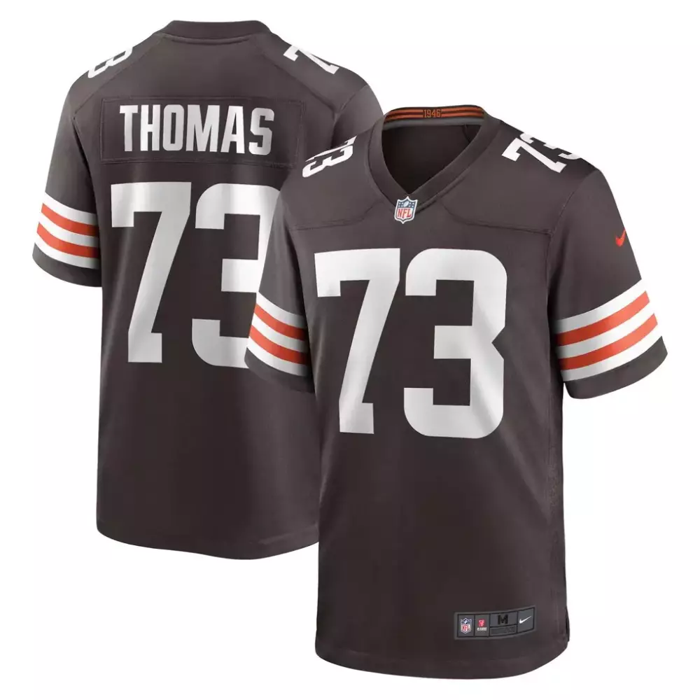 joe thomas cleveland browns nike retired game player jersey white
