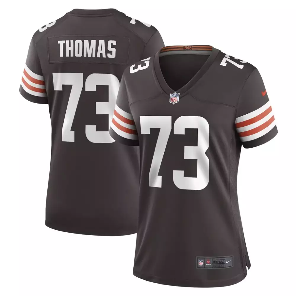 joe thomas cleveland browns nike retired game player jersey white