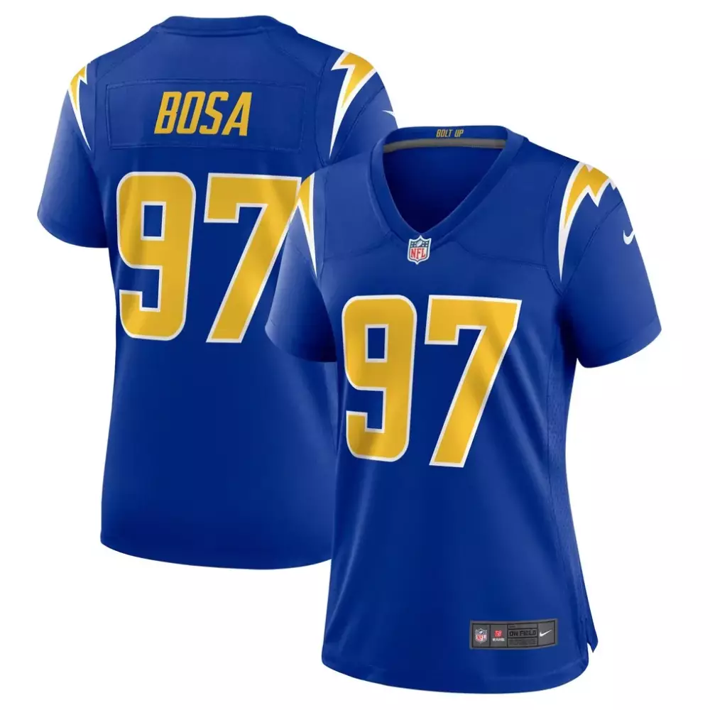 Joey Bosa Los Angeles Chargers Nike Women's 2nd Alternate Game Jersey | Royal | Fan Gear | For Men, Women & Youth