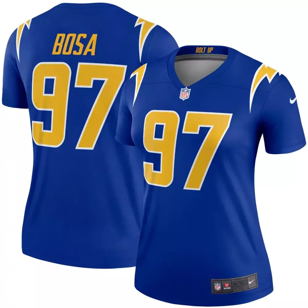 joey bosa los angeles chargers nike women s alternate legend player performance top royal