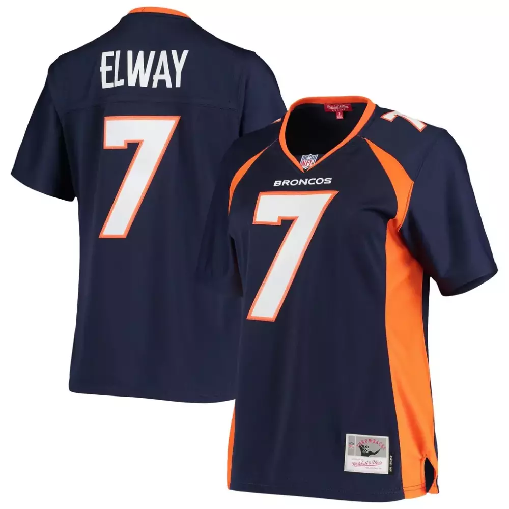 john elway denver broncos 1994 mitchell ness authentic throwback retired player jersey white