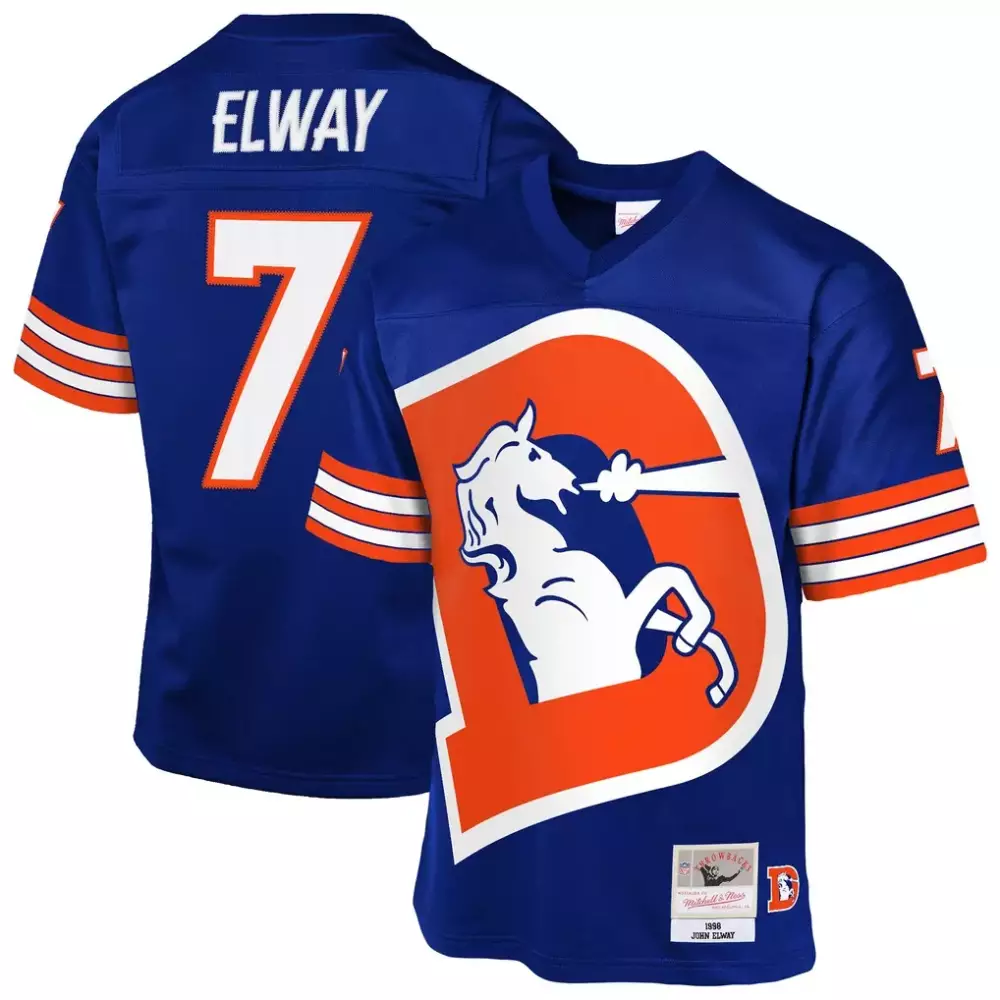 John Elway Denver Broncos White Women's Throwback Limited Edition Jersey V2 | Stitched Vapor Style | For Women, Men & Youth