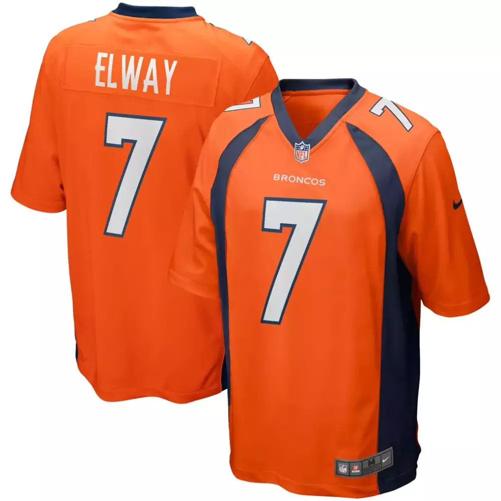 John Elway Denver Broncos Navy Women's Throwback Vapor Limited Jersey | V2 | Game Day Outfit for Women