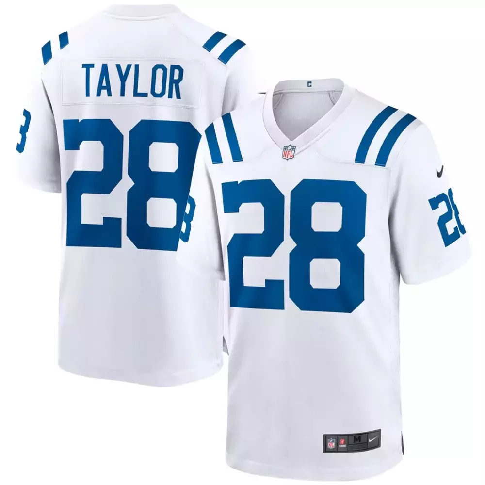 Jonathan Taylor Indianapolis Colts Nike Game Jersey | White | Limited Edition Fan Gear for Men, Women & Youth