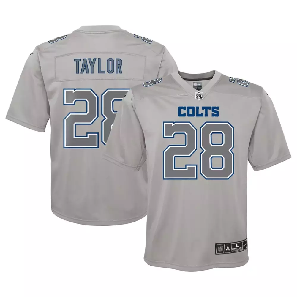 Jonathan Taylor Indianapolis Colts Nike Youth Atmosphere Game Jersey | Gray | Game Day Outfit for Youth