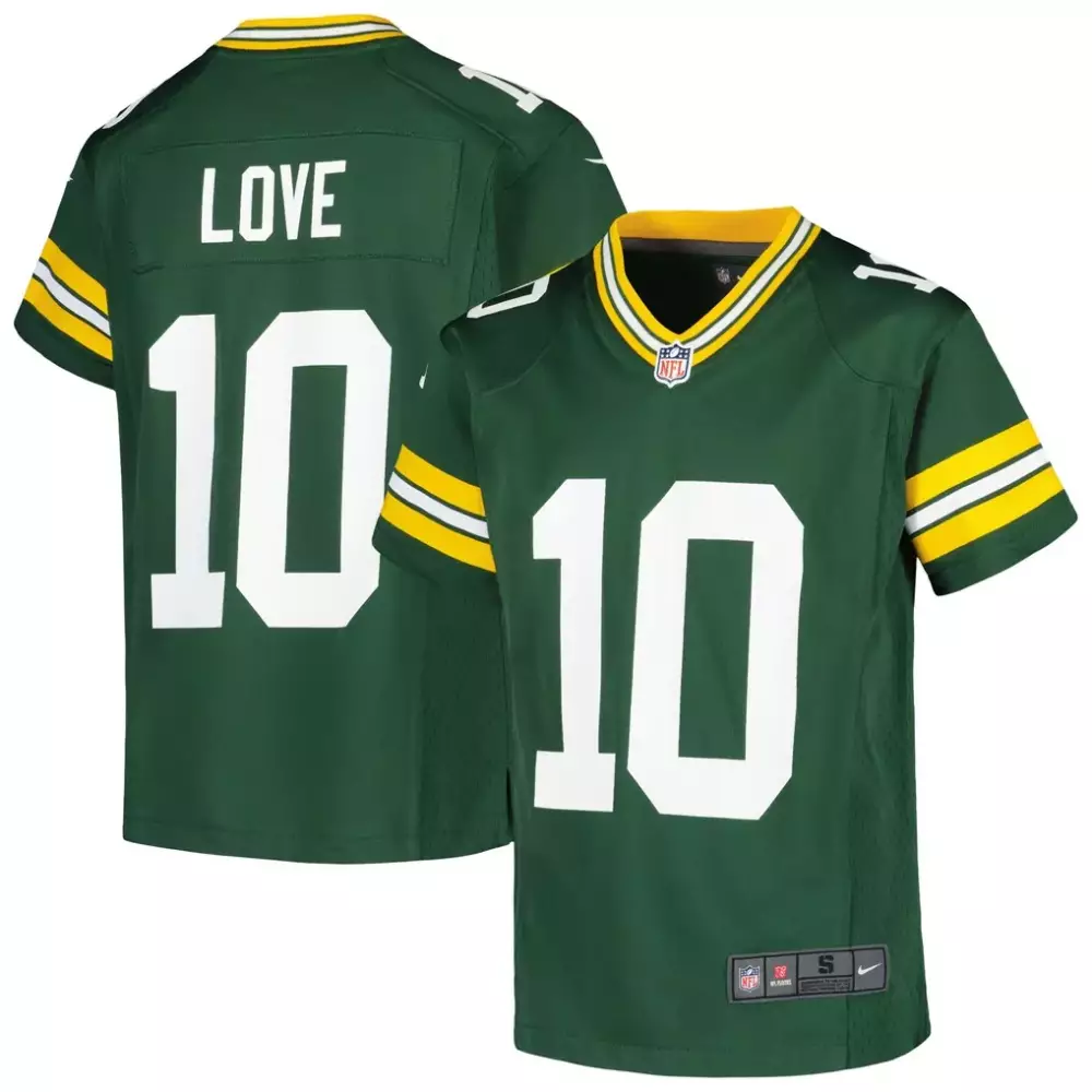 Jordan Love Green Bay Packers Nike Women's Game Jersey | Green Stitched Fan Gear | For Men, Women & Youth