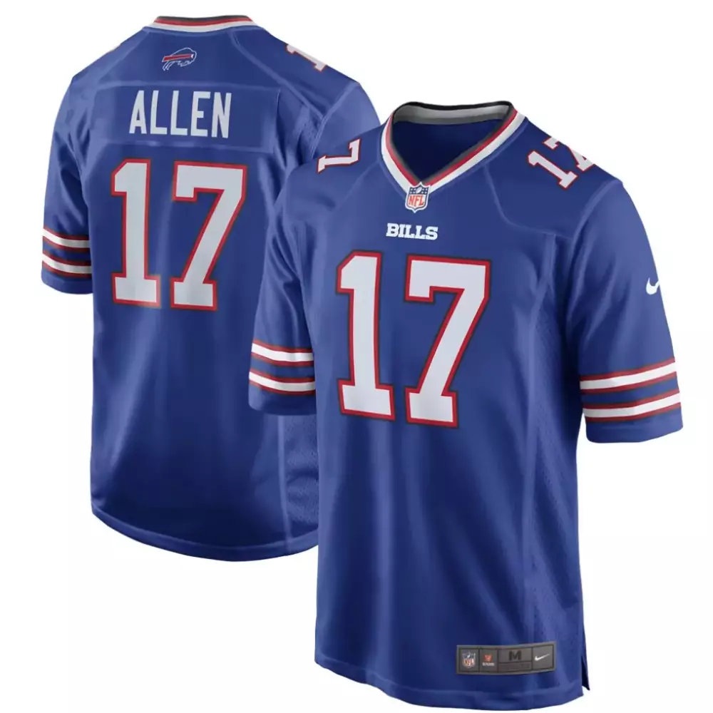 Josh Allen Buffalo Bills Nike Alternate Game Jersey | Red Stitched Design | Stylish Fan Gear | For Men, Women & Youth