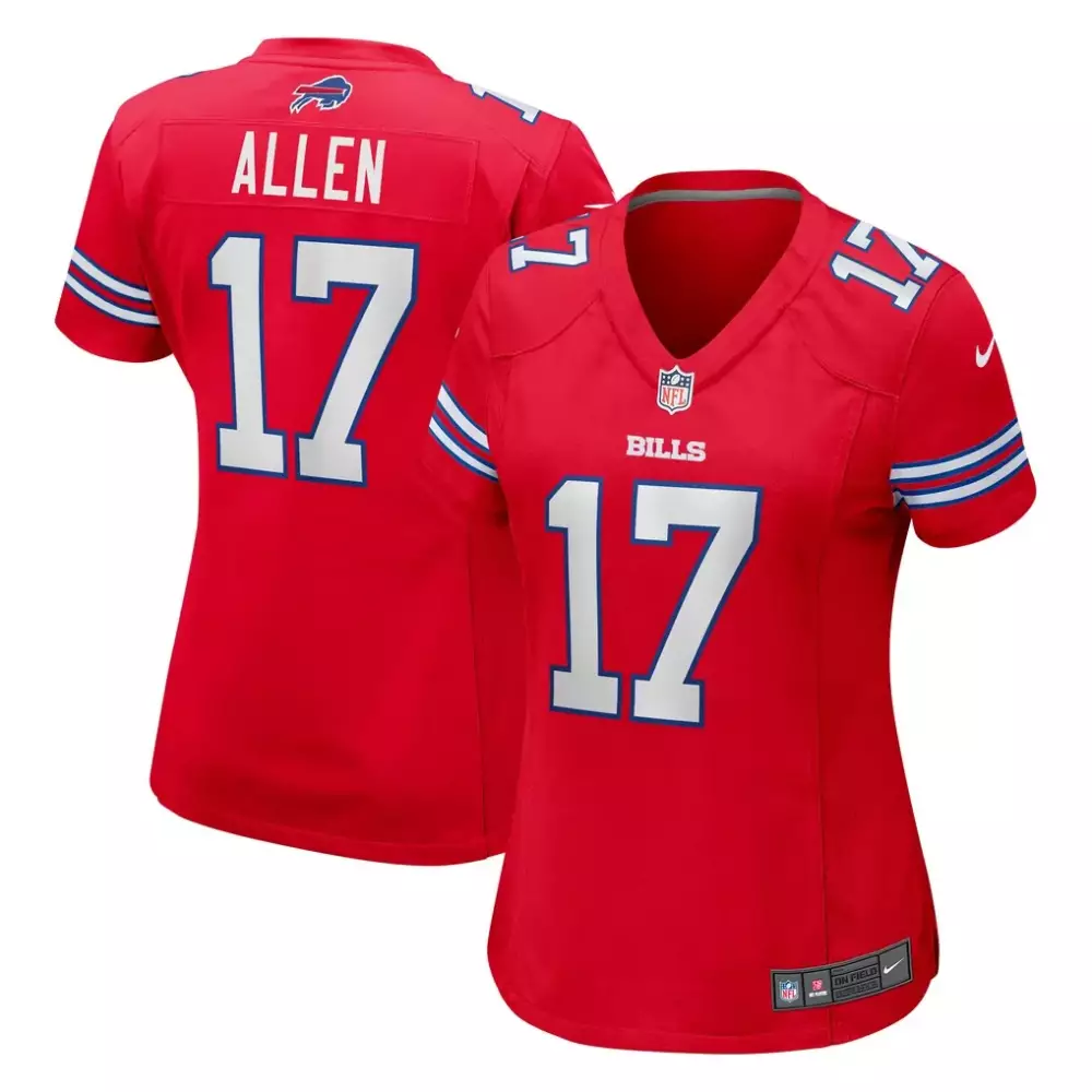 josh allen buffalo bills nike women s game jersey royal