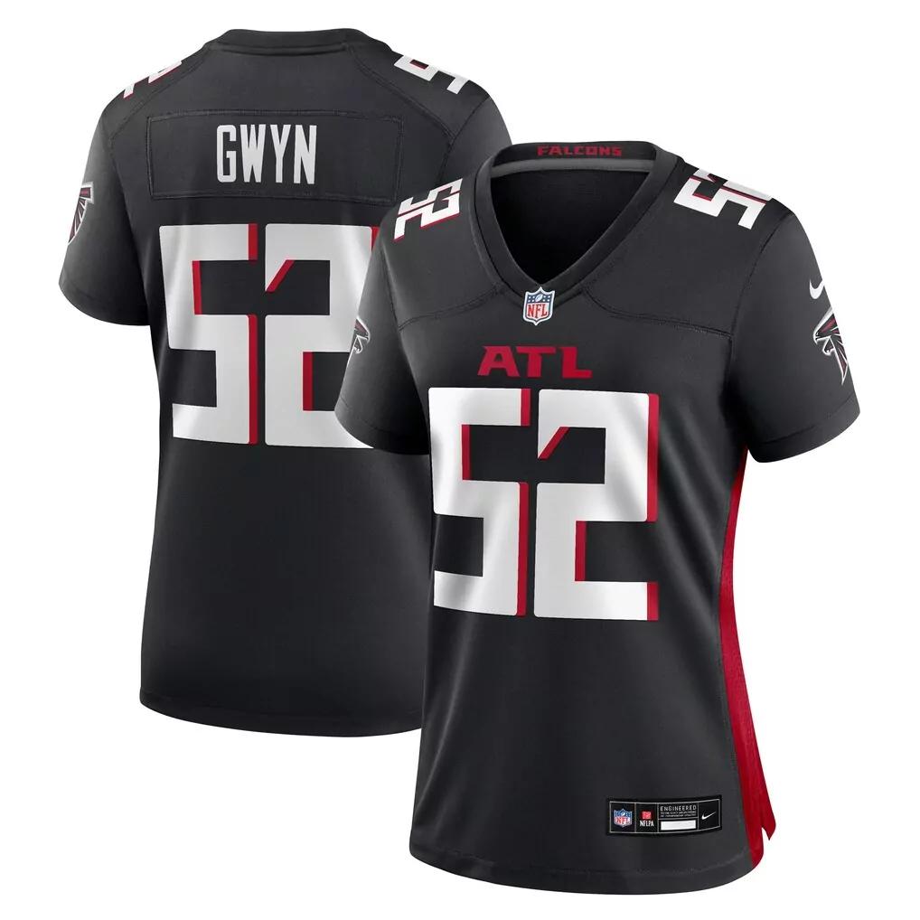 jovaughn gwyn atlanta falcons nike women s team game jersey black