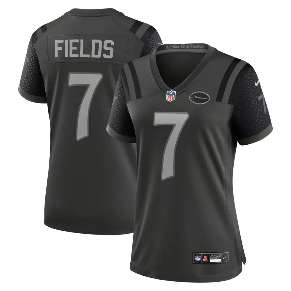 justin fields new york jets nike game jersey legacy white
