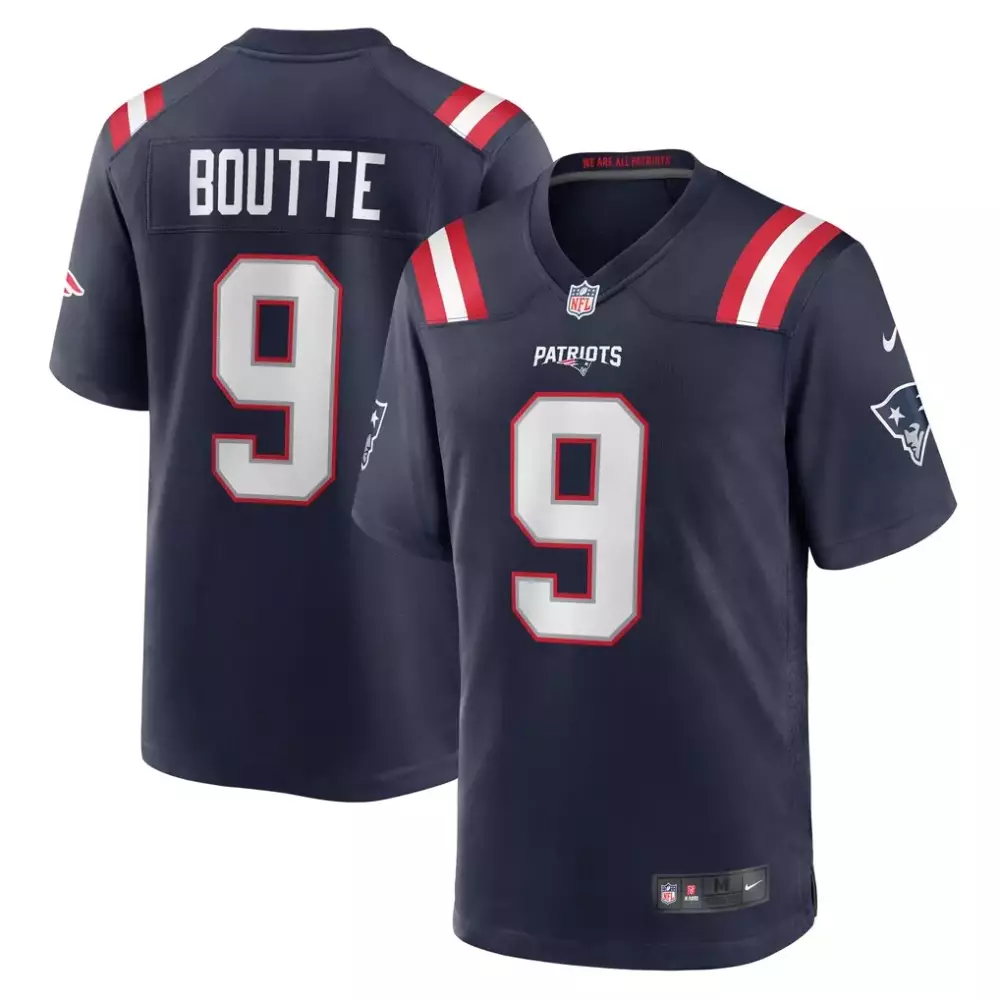 kayshon boutte new england patriots nike game jersey navy