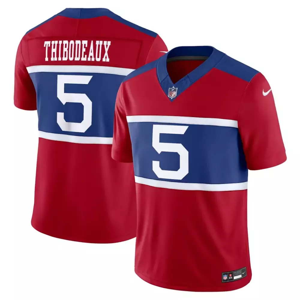 Kayvon Thibodeaux New York Giants Nike Alternate Vapor F U S E Limited Jersey | Century Red | For Men, Women & Youth