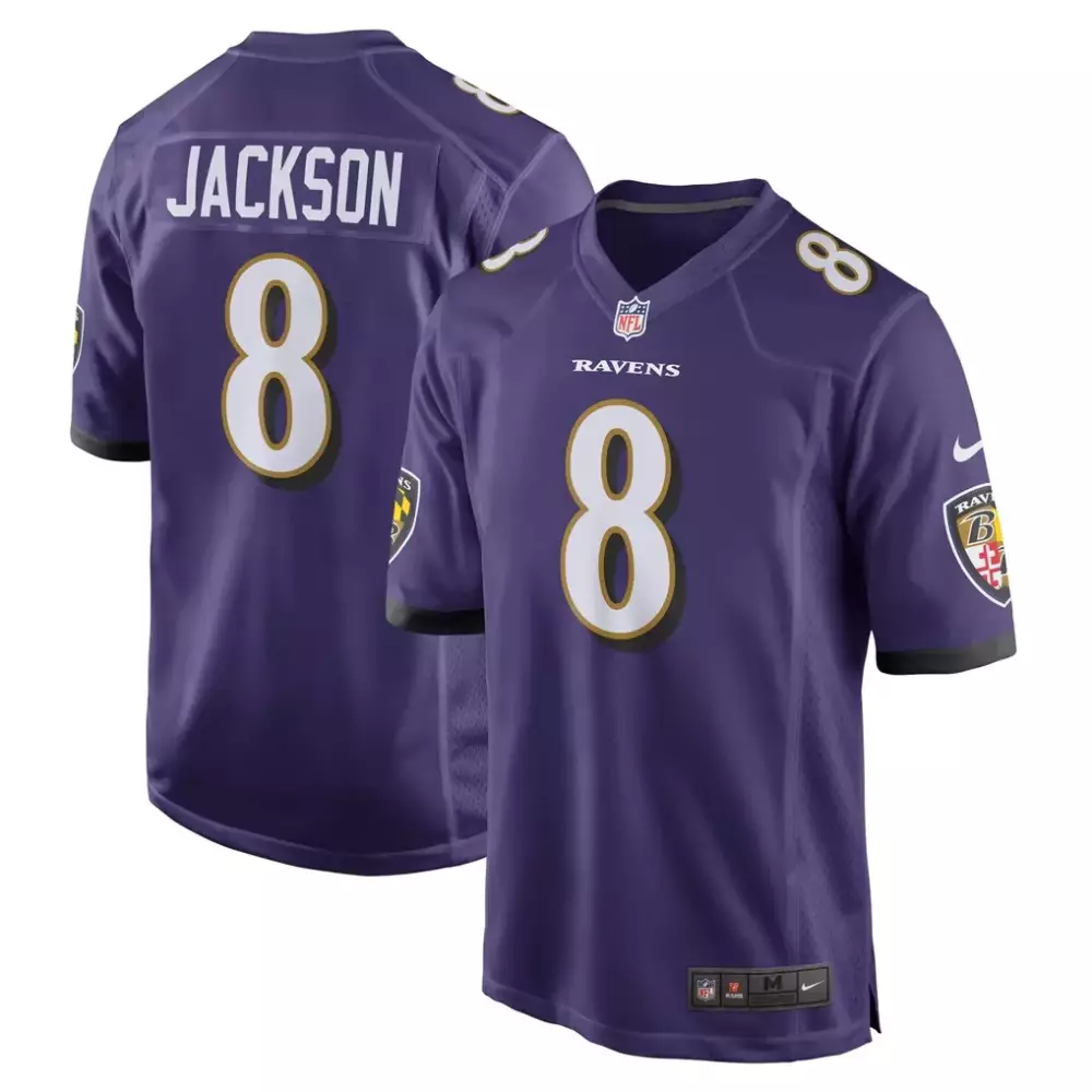 Lamar Jackson Baltimore Ravens Nike Alternate Vapor F U S E Elite Jersey | Black Fan Gear | For Men, Women & Youth
