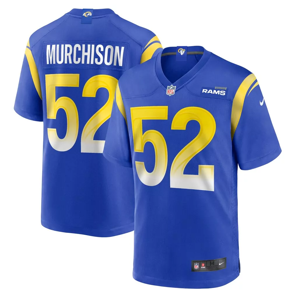 larrell murchison los angeles rams nike team game jersey royal