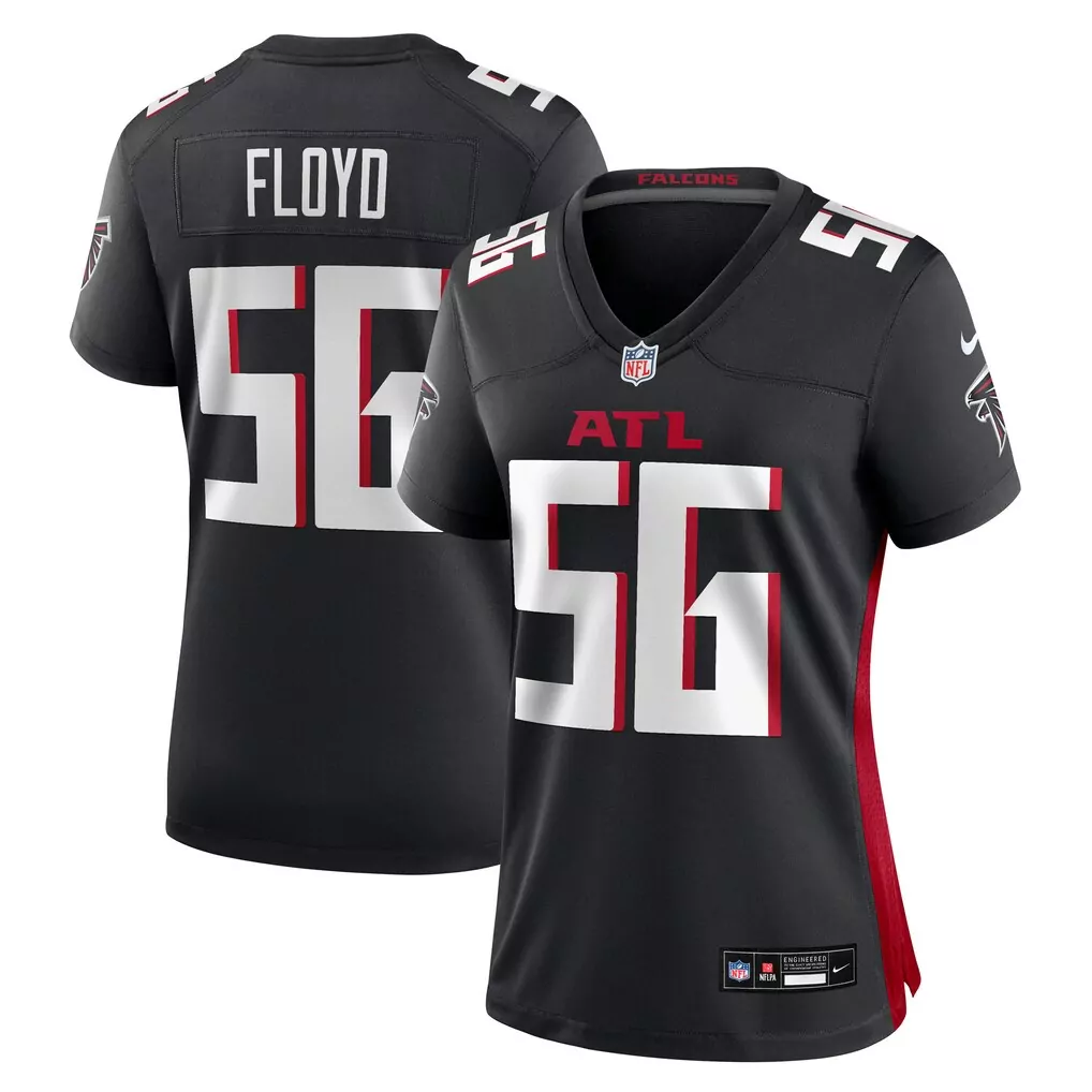 leonard floyd atlanta falcons nike women s team game jersey black