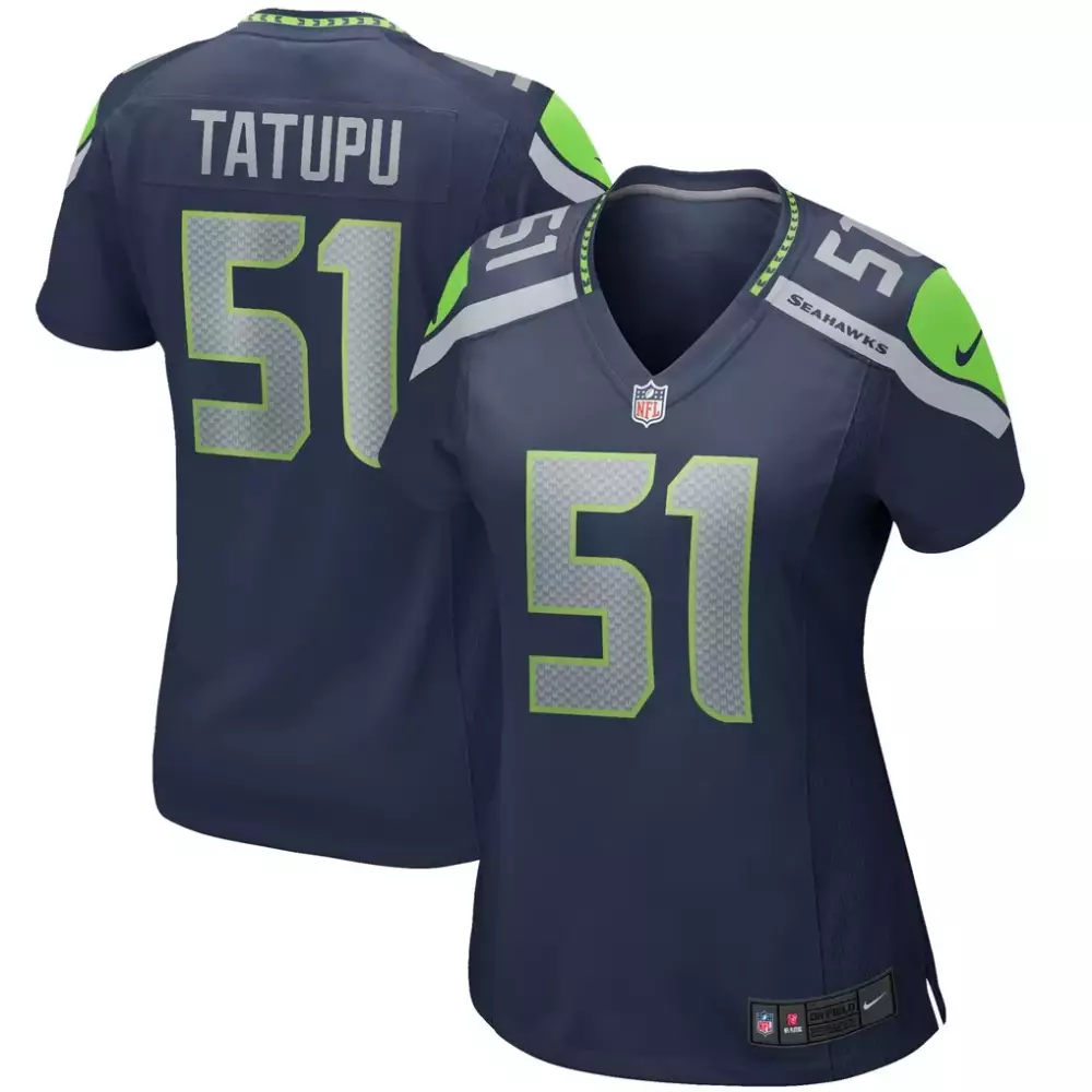 Leonard Williams Seattle Seahawks Nike Women's Team Game Jersey | College Navy | Limited Edition Fan Gear | For Men, Women & Youth