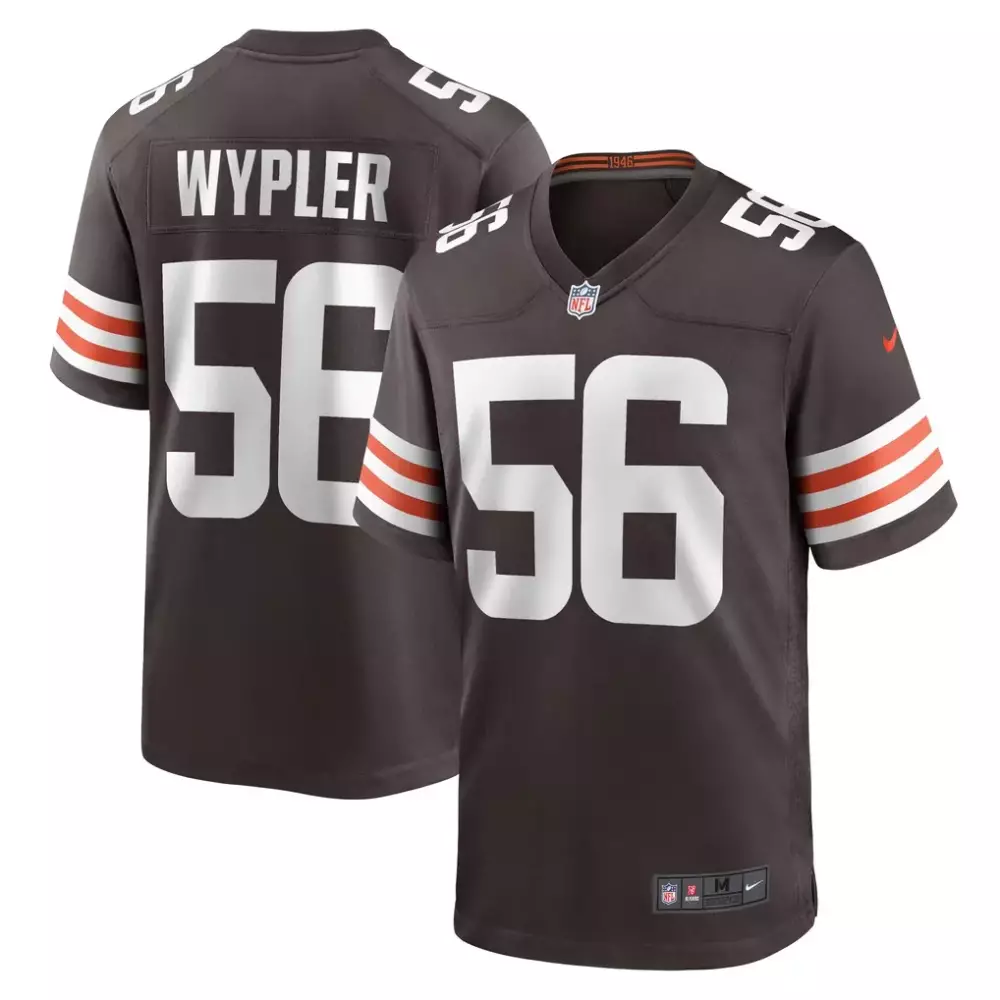 Luke Floriea Cleveland Browns Nike Women's Team Game Jersey | Brown Stitched | Fan Gear for Game Day | For Men, Women & Youth