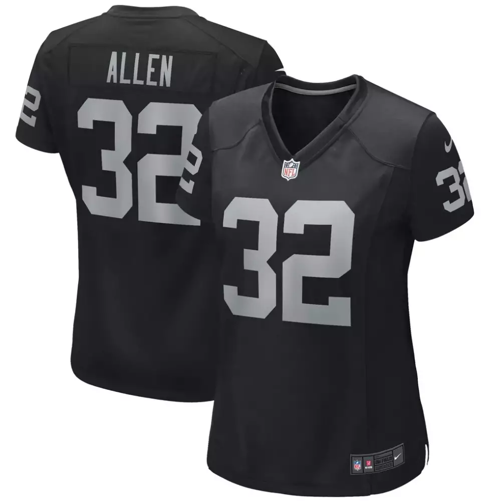 Marcus Allen Las Vegas Raiders Nike Game Retired Player Jersey | Black Design | Premium Fan Gear | For Men, Women & Youth