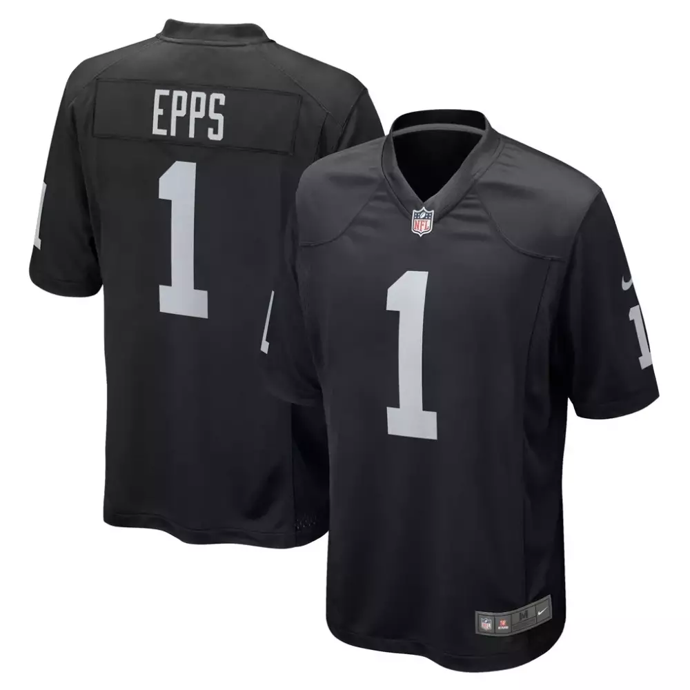 Marcus Epps Las Vegas Raiders Black Game Player Jersey | Perfect Fan Gear for Men, Women & Youth | Show Your Team Spirit