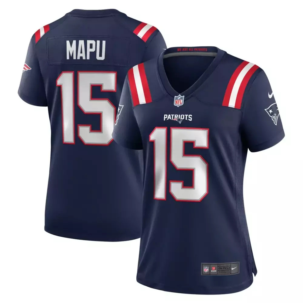 marte mapu new england patriots nike women s game jersey navy