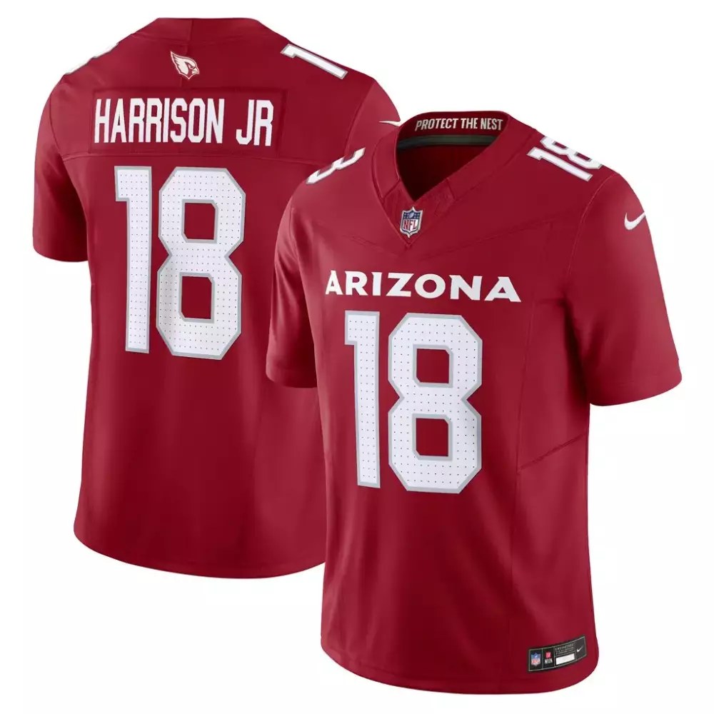 marvin harrison jr arizona cardinals nike vapor f u s e limited jersey cardinal