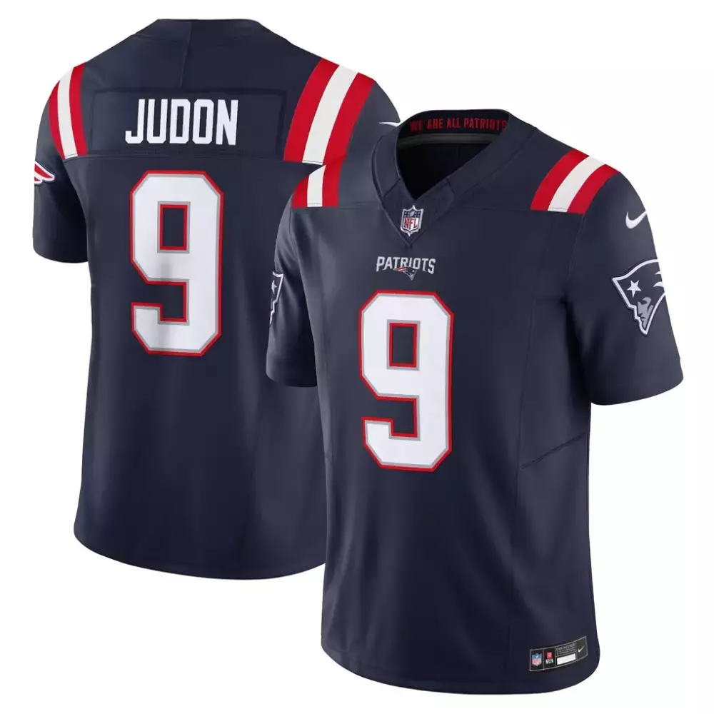 matthew judon new england patriots nike vapor f u s e limited jersey navy