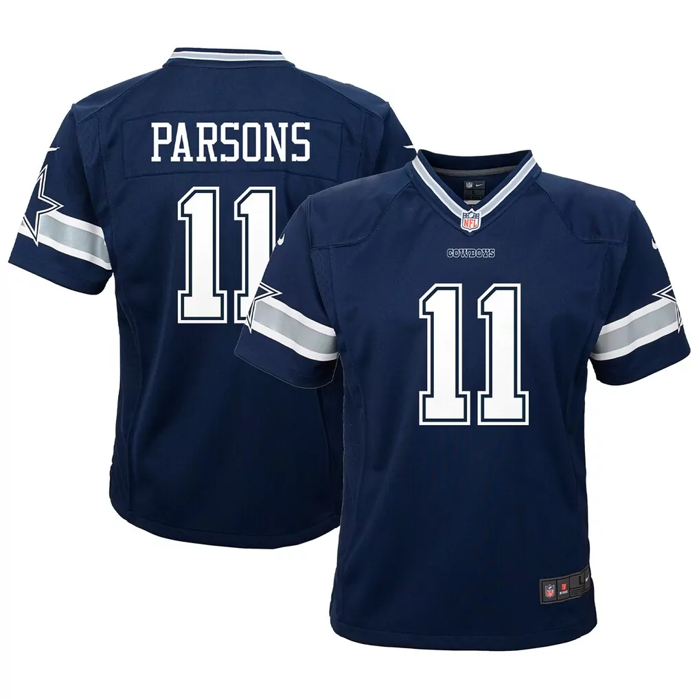 micah parsons dallas cowboys nike toddler game jersey navy