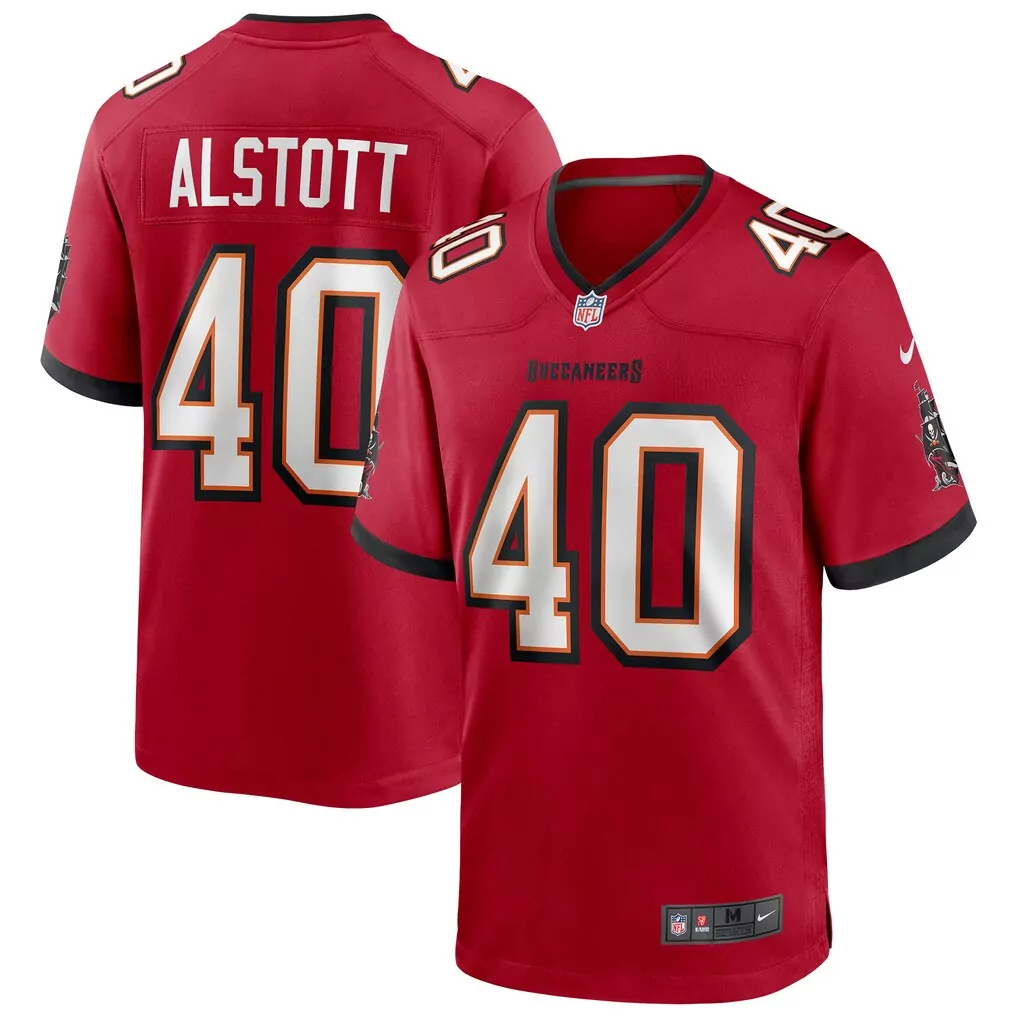 mike alstott tampa bay buccaneers nike retired player game jersey red 1
