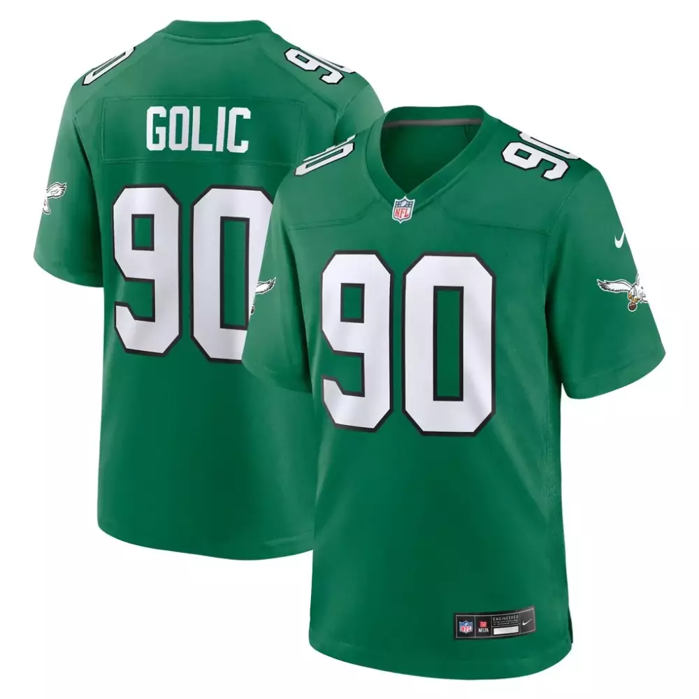 Midnight Green Nike Women's Custom Game Jersey | Philadelphia Eagles | Stylish Fan Gear for Game Day | For Men, Women & Youth