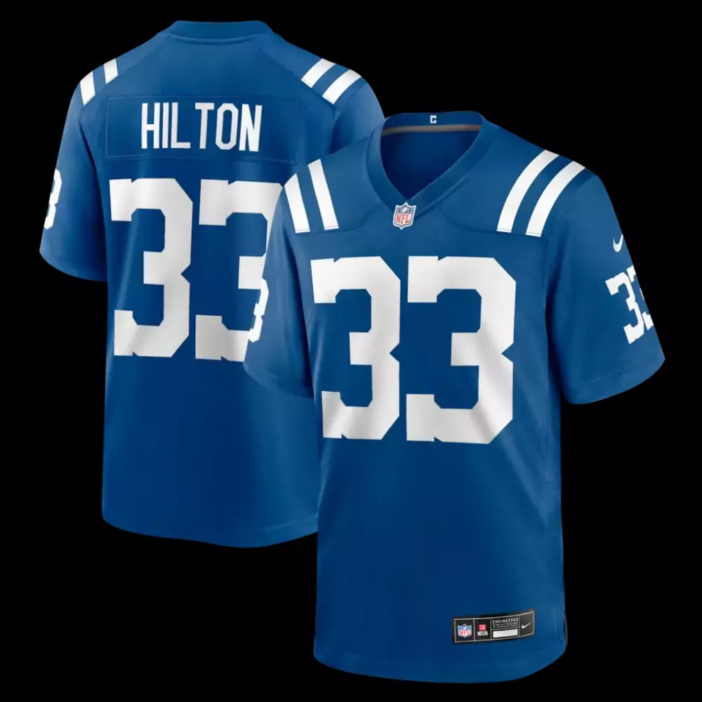 mike hilton indianapolis colts nike team game jersey royal