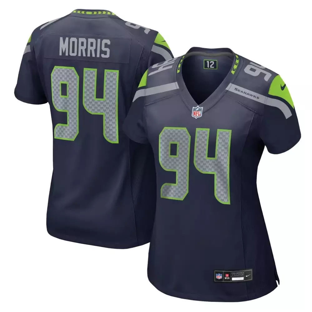 Mike Morris Seattle Seahawks Nike Women's Game Jersey | College Navy | Fan Gear for Game Day | For Men, Women & Youth