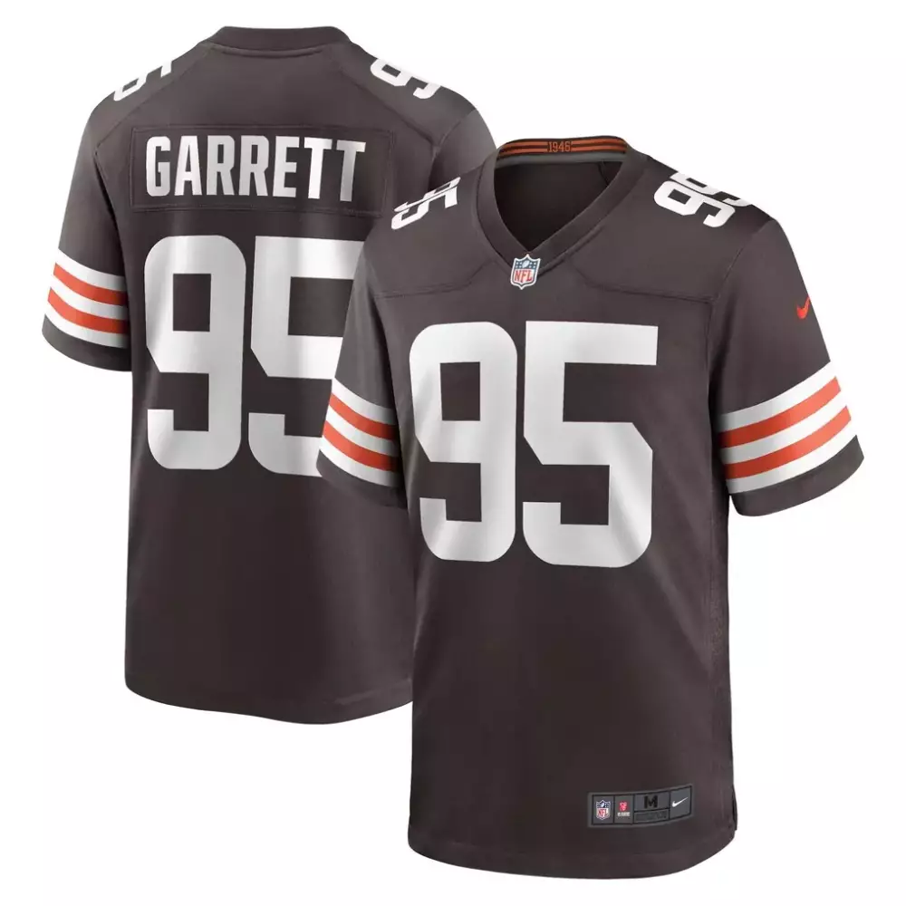 Myles Garrett Cleveland Browns Nike Game Jersey | Stitched Brown Fan Gear for Men, Women & Youth