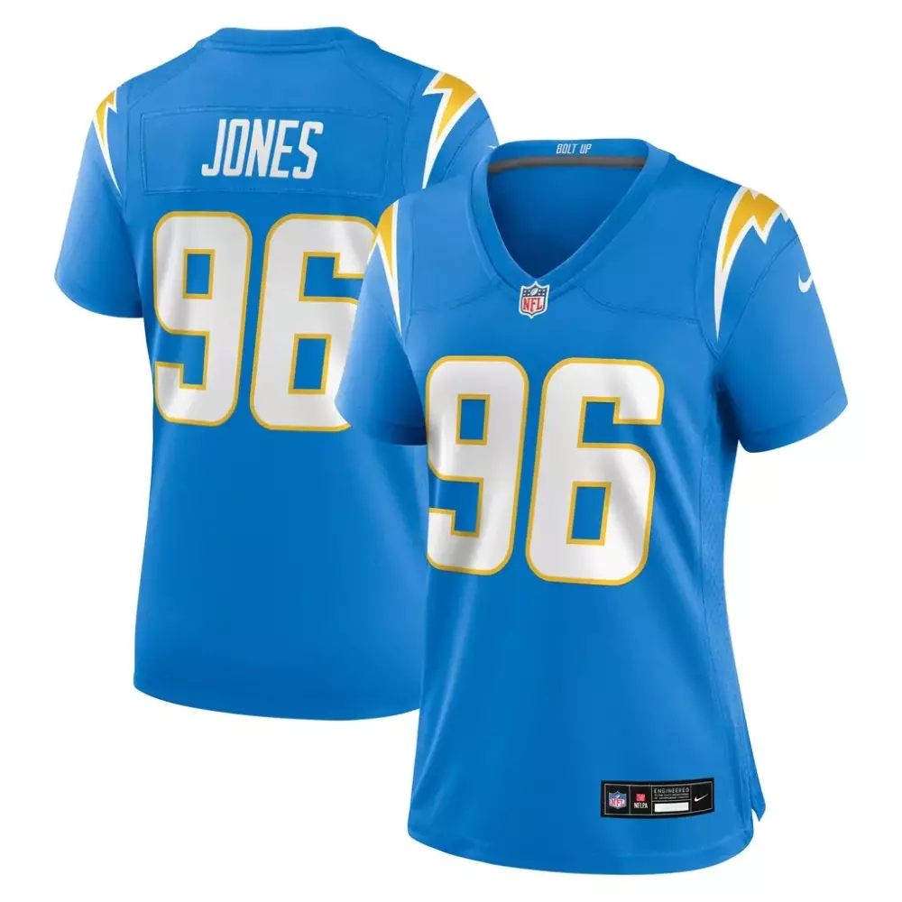 Naquan Jones Los Angeles Chargers Nike Women's Game Jersey | Powder Blue Style | Fan Gear for Game Day | For Men, Women & Youth