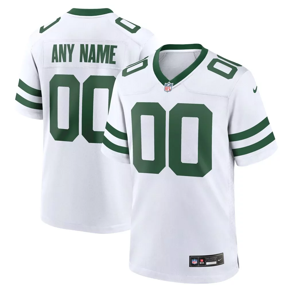 new york jets nike custom game jersey legacy white