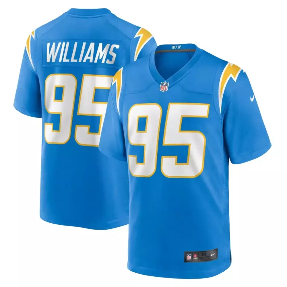 Nicholas Williams Los Angeles Chargers Nike Team Game Jersey | Powder Blue | Fan Gear for Men, Women & Youth
