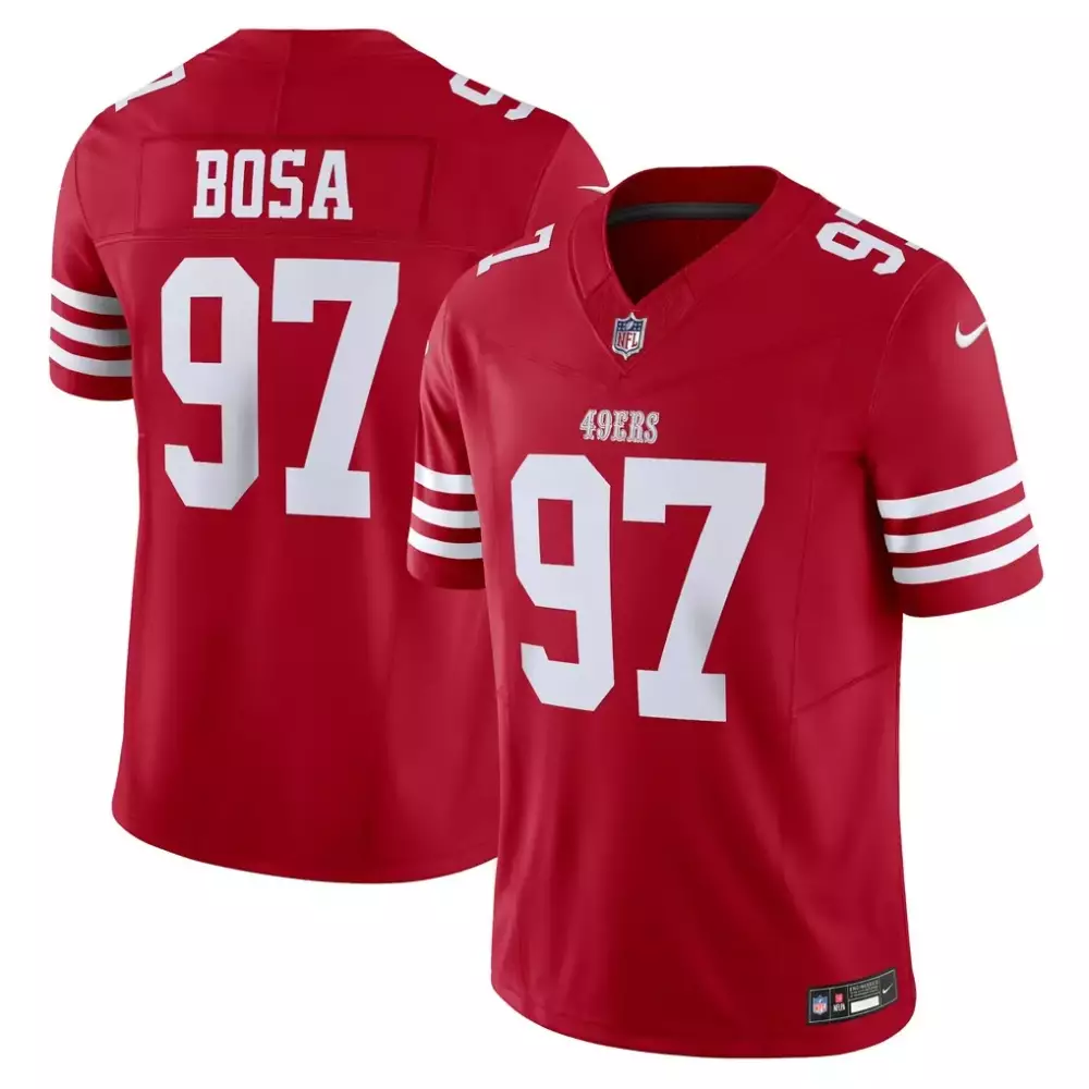 Nick Bosa San Francisco 49ers Nike Team Game Jersey | White Edition | Fan Gear for Men, Women & Youth