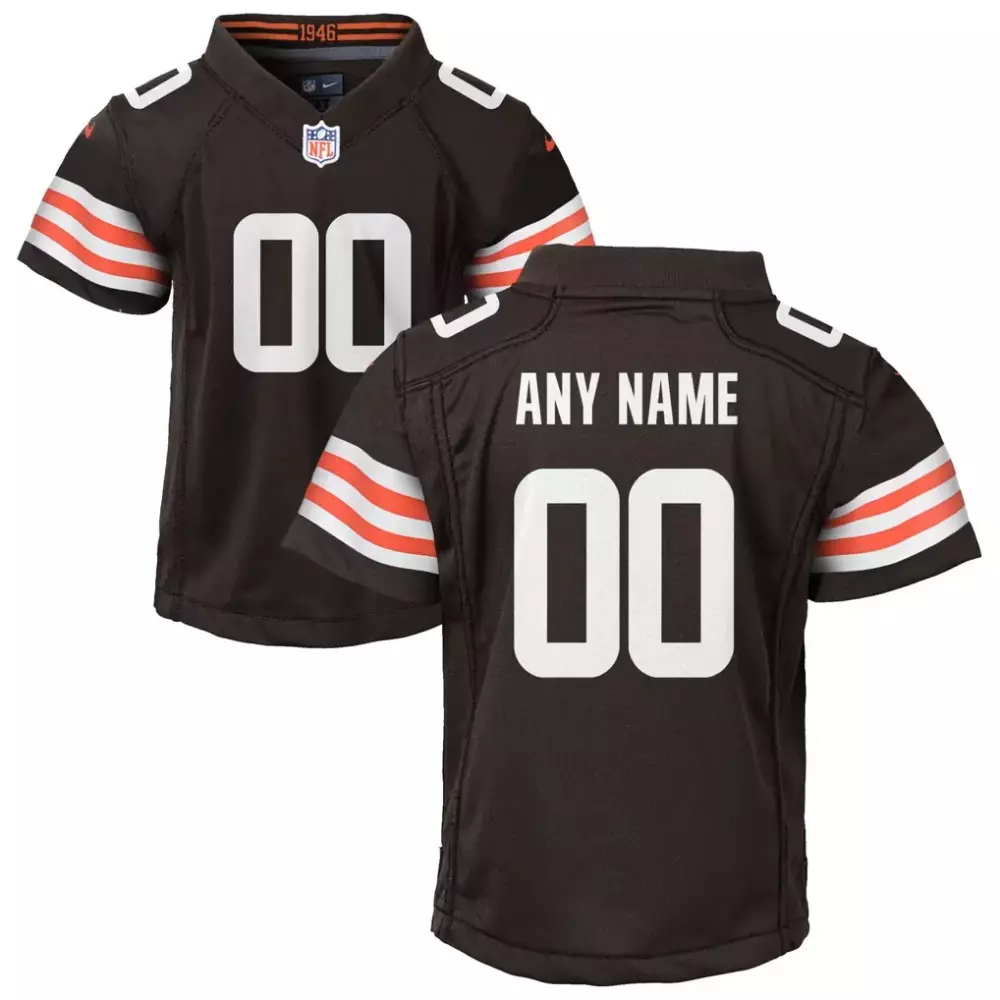 Nike Cleveland Browns Youth Custom Game Jersey | Brown | Replica Fan Gear | For Youth | For Men, Women & Youth